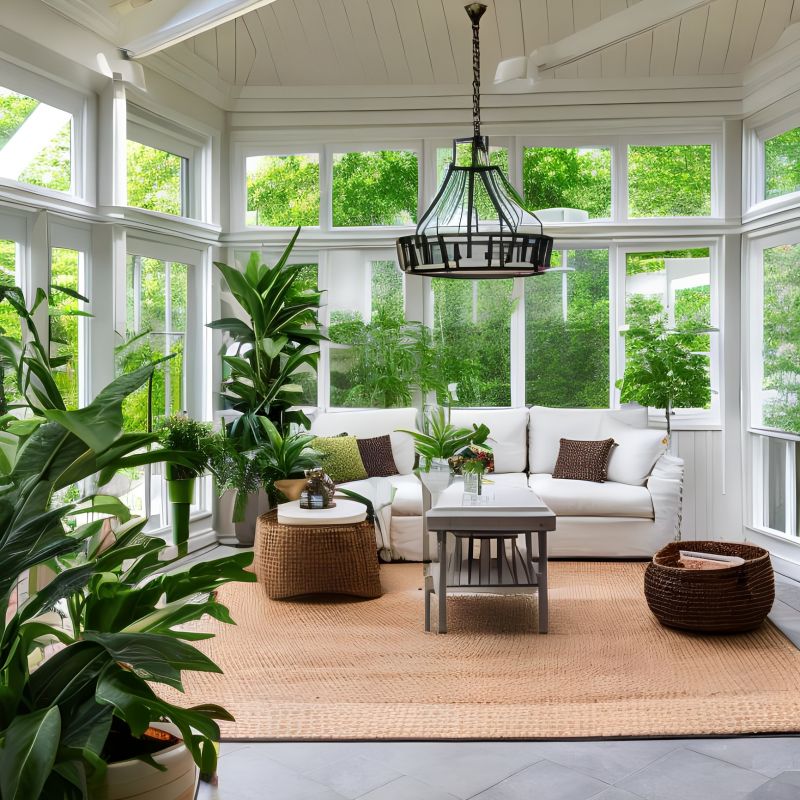 Interior Design of Sunroom