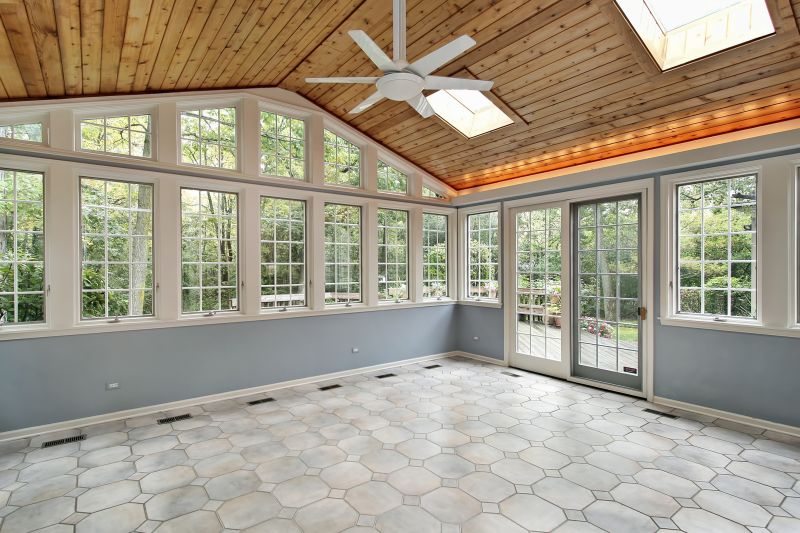 Sunroom in Blooming Season
