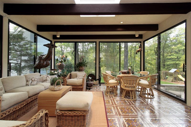 Elegant Sunroom Interior