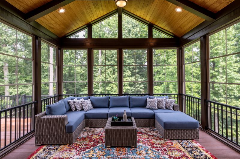 Completed Sunroom with Outdoor Views